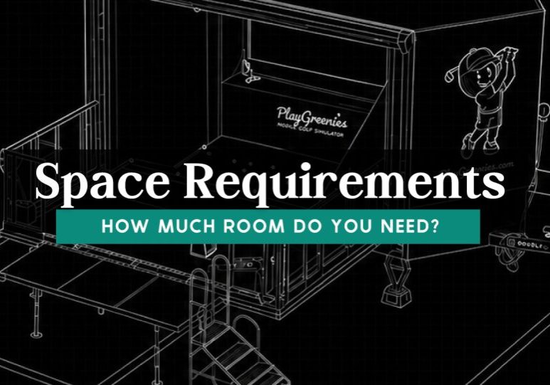 mobile golf simulator space requirements
